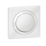 LEGRAND Interrupteur ou va - et - vient dooxie ip44 10ax 250v~ livr avec plaque carre blanche 600013