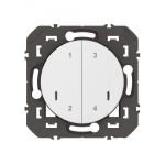 LEGRAND Commande sans fils 4 scnarios dooxie with netatmo sans plaque blanc 600091A