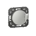LEGRAND Interrupteur ou va - et - vient avec voyant tmoin dooxie 10ax 250v~ finition alu 600109