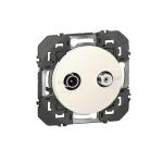 LEGRAND Prise tv - sat toile blinde dooxie finition blanc 600356
