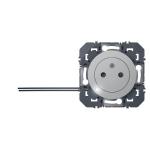 LEGRAND Prise de courant 2p+t  voyant surface dooxie 16a finition alu 600420