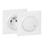 LEGRAND Prt -  - poser dooxie crer une prise commande avec 1 prise de courant et 1 commande sans fil livr complet blanc 600694