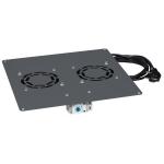 LEGRAND Kit 2 ventilateurs avec thermostat intgr rglable de  - 10c  80c pour baie linkeo 646430