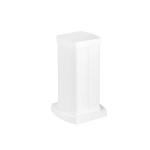 LEGRAND Colonnette  clippage direct 4 compartiments hauteur 0,30m couvercle pvc et corps en alu  blanc ral9003 653040