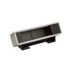 LEGRAND Bloc bureau 6 modules  quiper - alu-noir 655100AB