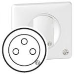 LEGRAND Enjoliveur antimicrobien cliane pour prise de courant 2p ou 2p+t  -  blanc 067744