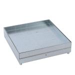 LEGRAND Bote de sol ip44 pour carrelage ou marbre 8mm  24mm d'paisseur avec couvercle simple 689622