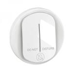 LEGRAND Enjoliveur interrupteur &quot;ne pas dranger&quot; nouveau cliane - blanc CB0024