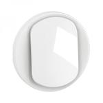 LEGRAND Enjoliveur inter ou va-et-vient nouveau cliane - blanc antimicrobien CB0027