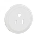LEGRAND Enjoliveur prise 2p+t standard amricain nouveau cliane - blanc CB0131