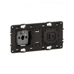 LEGRAND Prise 2p+t + prise 2usb type-a + type-c cliane 20w power delivery CM0143