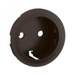 LEGRAND Enjoliveur prise 2p+t schuko nouveau cliane - noir CN0120
