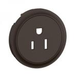 LEGRAND Enjoliveur prise 2p+t standard amricain nouveau cliane - noir CN0131