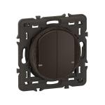 LEGRAND Commande double sans fils nouveau cliane with netatmo - noir CN0415