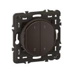 LEGRAND Commande 4 scnarios self-e nouveau cliane with netatmo - noir CN0424