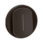 LEGRAND Enjoliveur permutateur  voyant nouveau cliane - noir CN1005