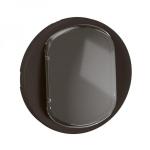 LEGRAND Enjoliveur inter ou va-et-vient avec porte-tiquette nouveau cliane - noir CN5001