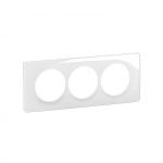 LEGRAND Plaque de finition nouveau cliane 3 postes spciale rnovation - blanc emaill CP0007