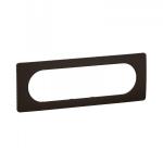 LEGRAND Plaque de finition nouveau cliane 6  8 modules - noir mat CP0111