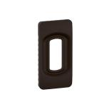 LEGRAND Plaque de finition nouveau cliane 1 module - noir mat CP0113
