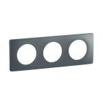 LEGRAND Plaque de finition nouveau cliane 3 postes - bleu orage CP0903