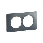 LEGRAND Plaque de finition nouveau cliane 2 postes spciale rnovation - bleu orage CP0906