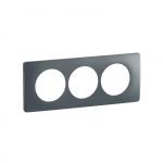 LEGRAND Plaque de finition nouveau cliane 3 postes spciale rnovation - bleu orage CP0907