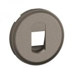 LEGRAND Enjoliveur prise haut-parleur simple nouveau cliane - titanium CT0311