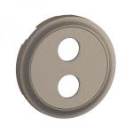 LEGRAND Enjoliveur prise banana gold simple nouveau cliane - titanium CT0312
