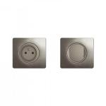 LEGRAND Prt--poser nouveau cliane crer une prise de courant commande - titanium CT0406