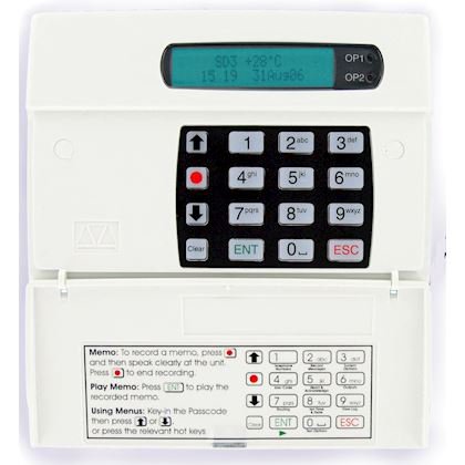 Photo Transmetteur Téléphonique GSM / SMS 8 entrées 10 N° d'appel Vocal | Ref : SD-GSM