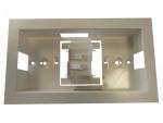 EATON COOPER SECURITE Cadre d'encastrement blanc botier epsilon LUM10534
