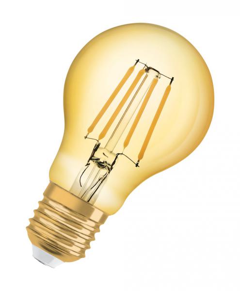 Photo OSRAM LED 1906 CLA68 FIL GOLD E27 8W 950lm | Ref : 293359