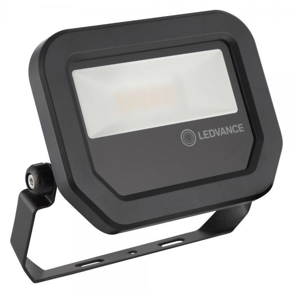 Photo LDV FL PFM SYM 100 10W/4000K 1200lm IP65 IK07 100 Noir PROJECTEUR LEDVANCE | Ref : 420885