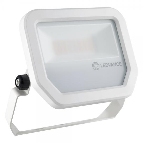 Photo LDV FL PFM SYM 100 20W/6500K 2400lm IP65 IK07 100° Blanc PROJECTEUR LEDVANCE | Ref : 421073