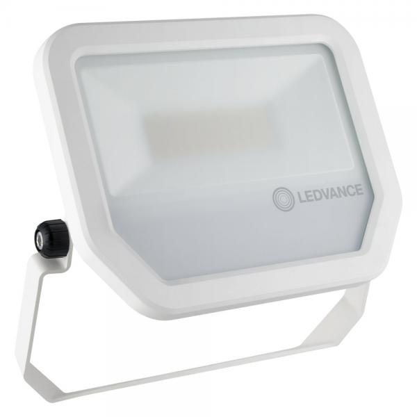 Photo LDV FL PFM SYM 100 30W/6500K 3600lm IP65 IK07 100° Blanc PROJECTEUR LEDVANCE | Ref : 421202