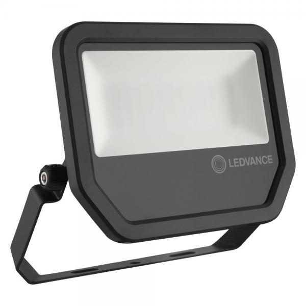 Photo LDV FL PFM SYM 100 50W/3000K 5500lm IP65 IK07 100° Noir PROJECTEUR LEDVANCE | Ref : 421226