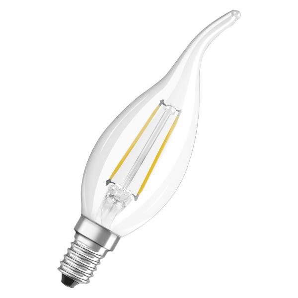 Photo OSRAM LED FIL DIM CLBA40 Claire 827 E14 5W 470lm Verre | Ref : 434561