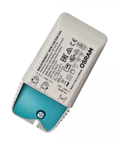 Photo HTM 105/230-240/12 OSRAM Transformateur lectronique pour lampes halognes 12V | Ref : 442334