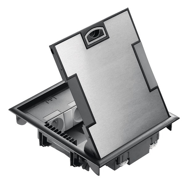 Photo Bo�te de sol pour 8/10 modules - couvercle inox | Ref : 28121        