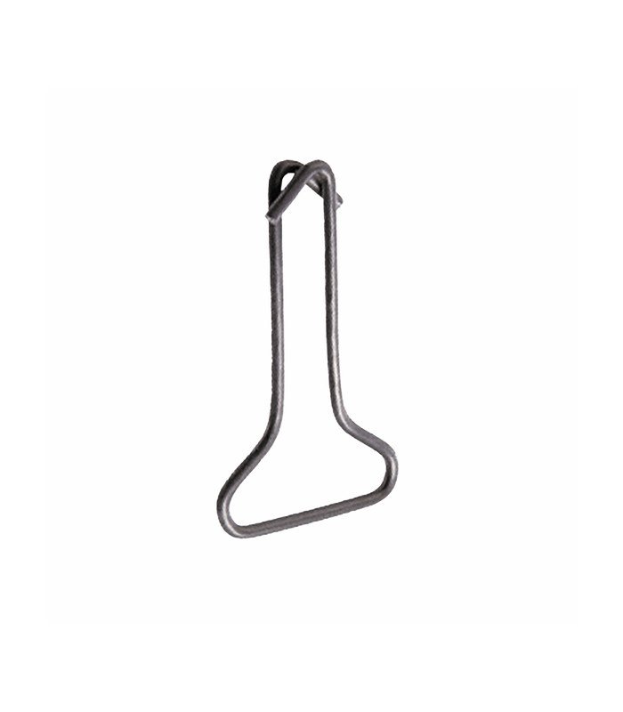 Photo BOITE DE 75 CROCHETS DE SUSPENSION HKS AVEC TROU  8 (POUR FIXATION DE CHANES OU CBLES DANS BETON OU AUTRE MATERIAUX DURS) | Ref : 900311