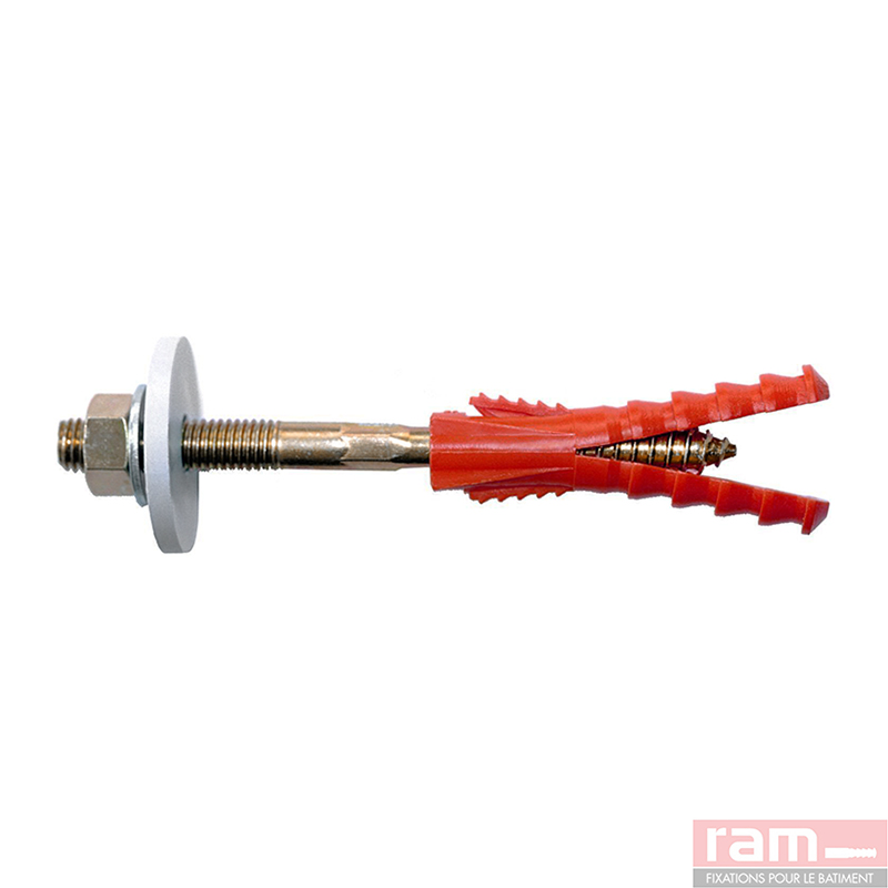 Photo Fixation chauffe - eau 10x120 pp Rondelle plate | Ref : 14520