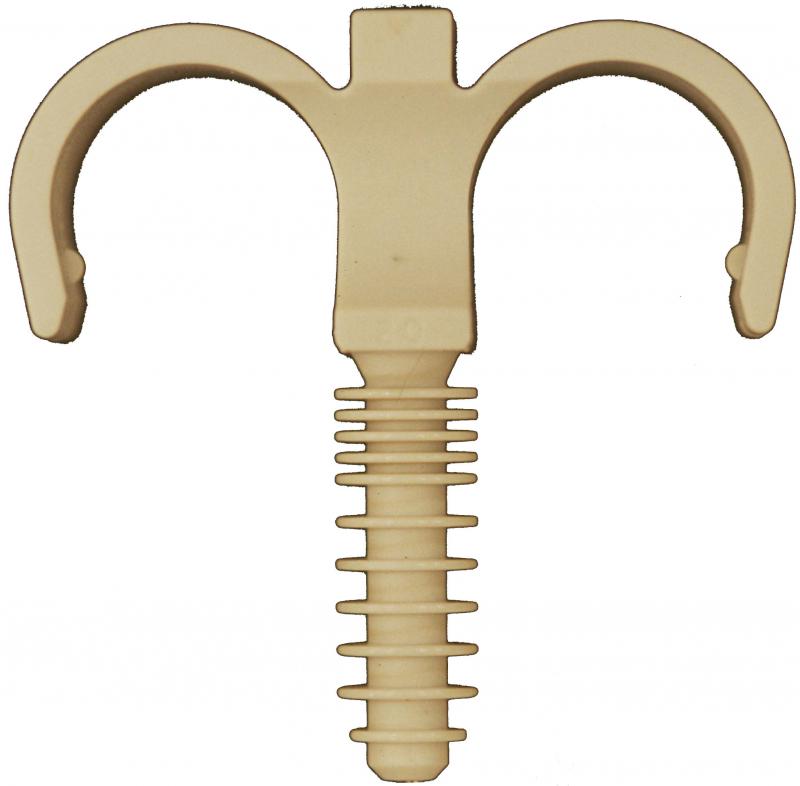 Photo SEAU 100 RAMCLIP BLANC DBLE 16 | Ref : 56316