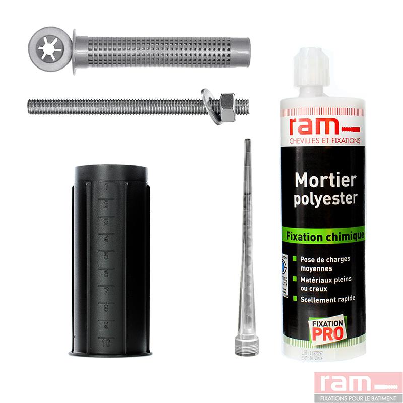 Photo KIT FIX CHIMIQUE 170 ml TAMIS 15x85 | Ref : 63503