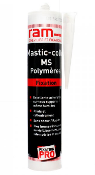 Photo MASTIC COLLE POLYMERES TRANS 3 | Ref : 63632