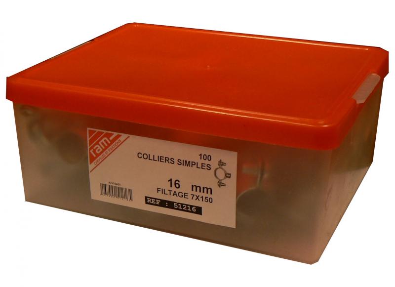 Vignette 2 produit BTE 50 COLLIERS ISO tube 32mm | Ref : 52232