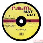 R.A.M Disque tronc. mater mat-cut 11 99032