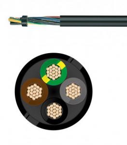 Câble souple industriel à la coupe 3G16mm² HO7RNF3G16