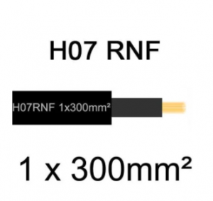 CABLES INDUSTRIELS H07 rnf 1x300 touret 0755T