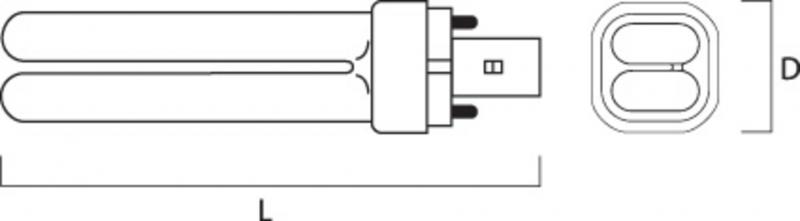 Vignette 3 produit Ref : 0025927 | Lynx-DE 26W 840 G24q-3